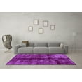 thumbnail image 3 of Ahgly Company Indoor Rectangle Oriental Purple Traditional Area Rugs, 6' x 9', 3 of 4