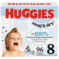 thumbnail image 1 of Huggies Snug & Dry Baby Diapers, Size 8 (46+ lbs), 96 Ct, 1 of 9