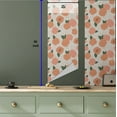 thumbnail image 5 of Ambesonne Peach Peel & Stick Wallpaper for Home, Pastel Botanical Fruit Motif, 13"x36", Green Salmon and Eggshell, 5 of 5