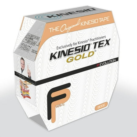 Kinesio Tape, Tex Gold, 2" x 34 yds, Beige, Bulk Roll