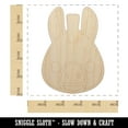 thumbnail image 2 of Witty Donkey Mule Head Wood Shape Unfinished Piece Cutout Craft DIY Projects - 4.70 Inch Size - 1/4 Inch Thick, 2 of 7