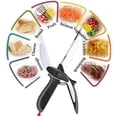 thumbnail image 5 of Cuchillo de cocina inteligente picador cortador de alimentos con tabla de cortar, multiusos, 5 of 5