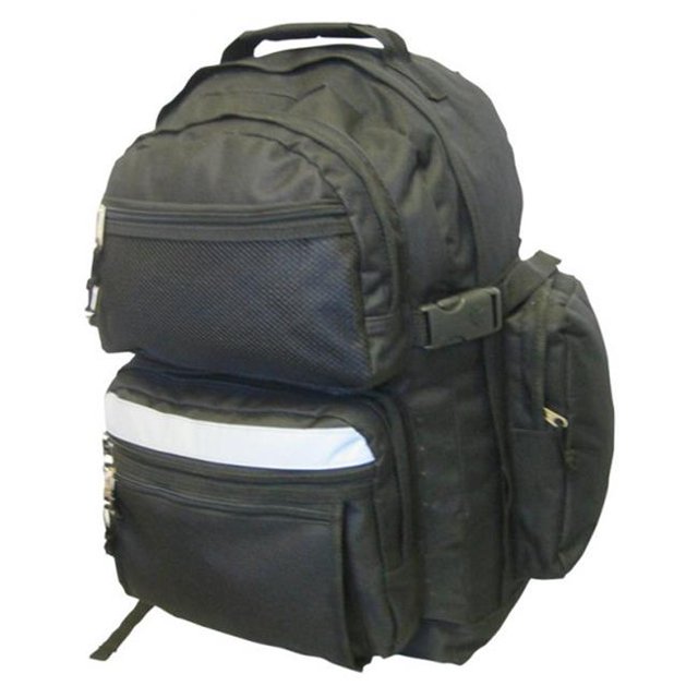 K-Cliffs Sac à Dos en Polyester - 19 x 13 x 8 Po. Noir