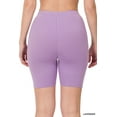 thumbnail image 3 of TheLovely Women's Soft Cotton Stretch Knee Length Leggings Fitness Sport Biker Shorts, 3 of 3