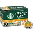thumbnail image 6 of Starbucks K-Cup Coffee Pods, Starbucks Blonde Roast Coffee, Veranda Blend, 100% Arabica, 1 Box (10 Pods) Packaging May Vary, 6 of 6