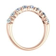 thumbnail image 2 of 1 Carat Diamond Wedding Band Ring in 14K Rose Gold (Ring Size 8.5) - IGI Certified, 2 of 5