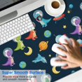 thumbnail image 2 of Long Mouse Pads for Desk,Space Dinosaurs Rockets Planets Desk Mats on Top Of Desks, Desk Mouse Pad Extra Large with 3mm Non-Slip Base and Stitched Edge for Gaming,Office,Work,Home 47.3"x23.6", 2 of 6