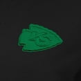thumbnail image 4 of Women's-Antigua  Black Kansas City Chiefs St. Patrick's Day Era Polo, 4 of 4
