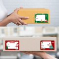thumbnail image 6 of HCTSHG 120Pack Christmas Labels Stickers 60 x 40mm Christmas Name Gift Label Xmas Tags Sticker Self-Adhesive Christmas Sticky Labels for Present Cards, 6 of 9