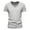 Gray, variant on hoksml Men's Quick Dry Top Solid Color V-neck Athletic T-Shirts Casual Breathable Elastic Short Sleeved Summer Lightweight Slim Fitting Tee Shirts