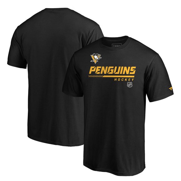 Men's NHL Pittsburgh Penguins Fanatics Branded Authentic Locker Room Prime Short Sleeve T-Shirt
