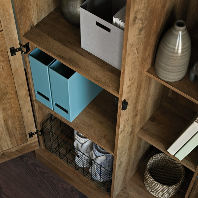 Spring Maple Swing Out Door Storage Cabinet