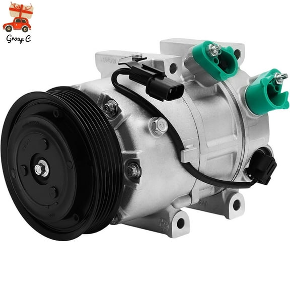 Air Conditioner Compressor with Clutch for 2012-2014 Hyundai Sonata 2.4L for 2012-2015 KIA Optima 2.0L, 2.4L