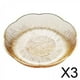 thumbnail image 1 of Tazón de frutas,Plato de frutas Platos de frutas de encimera Platos de frutas Lujo ligero,Platos para ensaladas Platos elegantes para postres,Platos redondos apilables para encimera con borde, 1 of 7