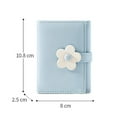 thumbnail image 2 of Simple And Cute Small Flower Student Wallet, Fashionable Three-fold Ladies Wallet Pink, 2 of 5