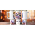 thumbnail image 2 of Star Mug Shih Tzu 40Oz Tumbler Wrap , Watercolor 40Oz Tumbler Template, Shih Tzu Mama 40Oz Wrap, Pastel Dog , Mama Sunflower - 40Oz To-Go Coffee Mug, 2 of 3
