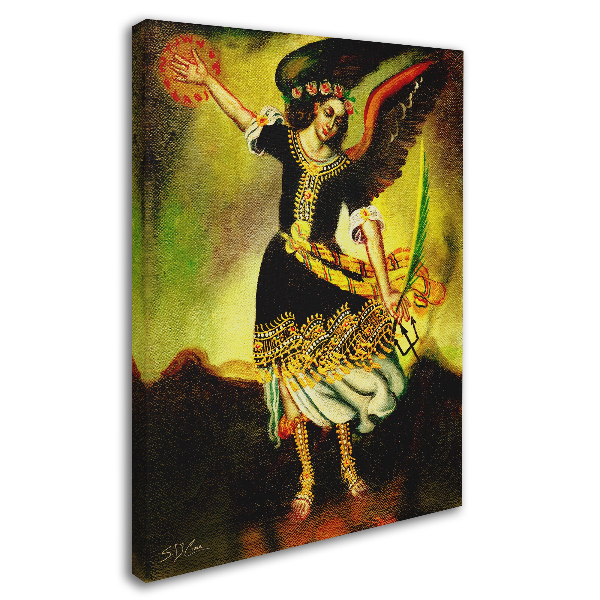 Trademark Fine Art "An Angel" Canvas Art by Masters Fine Art