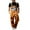 Orange, variant on Men's Denim Bib Overalls Mens Relaxed Fit Overalls Workwear with Adjustable Straps and Convenient Tool Pockets