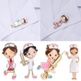 thumbnail image 4 of Broches de esmalte de dibujos animados, insignia médica de Hospital, alfileres de solapa, joyería de Metal, regalo para médico y enfermera, 4 of 4