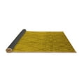 thumbnail image 2 of Ahgly Company Indoor Rectangle Solid Yellow Modern Area Rugs, 5' x 7', 2 of 4