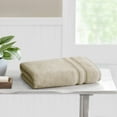 thumbnail image 2 of Mainstays Performance Cotton Bath Towel, Super Soft Quick Dry Fade Resistant, Solid Beige, 2 of 6