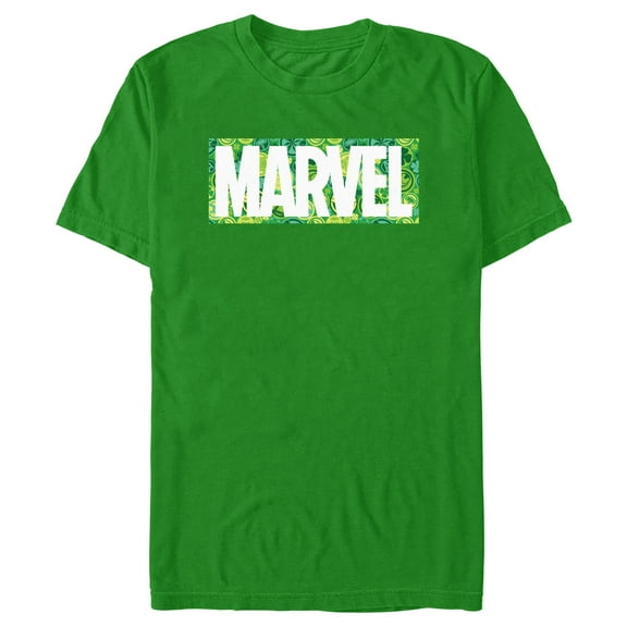 Men's Marvel St. Patrick's Day Logo Graphic Tee Kelly Green 2X Large