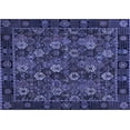 thumbnail image 1 of Ahgly Company Indoor Rectangle Persian Blue Traditional Area Rugs, 2' x 4', 1 of 4
