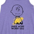 thumbnail image 2 of Peanuts - Smile More Worry Less - Youth Girls A-line Dress, 2 of 5