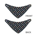 thumbnail image 3 of Naloa Fastfood Dog Bandana Large and Small-Dog Scarf Bib Handkerchief Accessories for Dogs and Cats(S-L)-Medium, 3 of 5