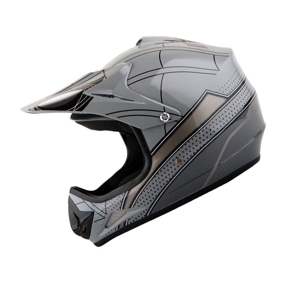 WOW Youth Kids BMX MX ATV Dirt Bike Motocross Helmet JOYCLS Spider Black