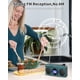 thumbnail image 3 of Altavoz Bluetooth SEMIER Radio FM digital pequeña con pantalla LCD, 3 of 9