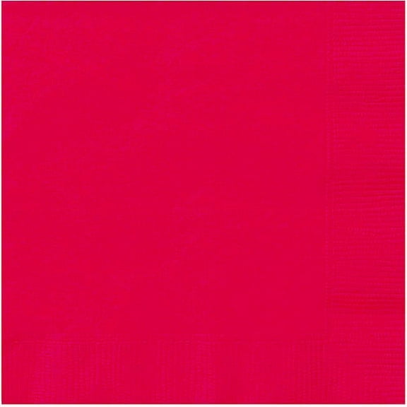 Paper Cocktail Napkins, 5 in, Red, 20ct (Pack of 2)
