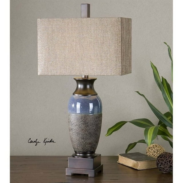 Uttermost Antonito Lampe de Table en Céramique Texturée