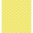 thumbnail image 3 of Yellow Chevron Duvet Cover Set, Thin Yellow and White Chevron Stripes Retro Pattern in Contemporary Design, Decorative 3 Piece Bedding Set with 2 Pillow Shams, Calking Size, Yellow White, by Ambesonne, 3 of 3
