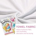 thumbnail image 4 of Hello Summer Popsicles Kitchen Dish Towels Set of 2, Rainbow Love Hearts Hand Towel Drying Baking Cooking Cloth, Seasonal Home Kitchen Decor 18x26, 4 of 6