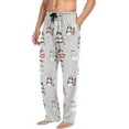thumbnail image 4 of HPINK-T Pajama Pants for Men Sleep Lounge Pants Pjs Bottoms with Pockets, 4 of 14
