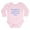 Petal Pink, variant on CafePress - Daddy Is A Cop Mommy Is The Boss Body Suit - Long Sleeve Cotton Baby Bodysuit
