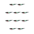 thumbnail image 3 of Riwesomey 3D Car Sticker Personalized Funny Decal Leopard Stickers Eyes  Simulation Window Accessories Peeking Decoration for Auto uno 10piezas, 3 of 6