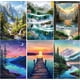 thumbnail image 1 of Kit de pintura de diamantes EWJRNSF 5D Landscape para adultos, 1 of 6