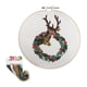 thumbnail image 1 of Kit de bordado navideño para practicar puntadas. Kits de puntadas en cruz. Kit de bordado navideño DIY para principiantes adultos., 1 of 4