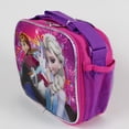 thumbnail image 4 of Lunch Bag - Disney - Frozen Pink Purple Anna and Elsa Kit Case New 622060, 4 of 4