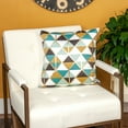 thumbnail image 3 of Parkland Collection Dorsa Transitional Multicolor Pillow Cover With Down Insert, 3 of 9
