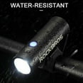 thumbnail image 2 of RockBrosCycling Bicycle Head Front Light Waterproof USB Rechargeable LED Lights 800LM, 2 of 10