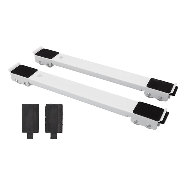 Rouleau d'Appareil Extensible Robuste, Support de Meubles en Silicone Extensible pour Armoire Blanc, Noir, Argent