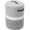 Dual Grey, variant on Extra Large Cotton Rope Storage Basket with Lid and Zipper, Versatile Laundry Hamper and Cloth Bin for Clothes, Towels, Blankets, Living Room Organization (White/Camel Bottom, 16"x20")