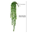 thumbnail image 2 of 1Pc Artificial Succulents Hanging Plants, Fake String of Pearls Greenery Plants Decoration for Wall, Home,Garden,Indoor and Outdoor, 2 of 6