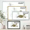 thumbnail image 4 of Designart 'Eucalyptus Branches With Anemone Bouquet Flower I' Traditional Framed Canvas Wall Art Print, 4 of 5