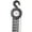 Black#3, variant on Chain hoist 2200lbs 1T capacity 10ft wIth 2 heavy duty hooks,Manual chain hoist steel construction,black,