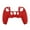 Rouge, variante sur Flmtop Coque de Protection Antidérapante en Silicone Souple pour Manette de Jeu Console pour PS5