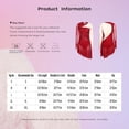 thumbnail image 5 of iixpin Women's Shiny Rhinestone Lyrical Dance Costumes Long Sleeve Asymmetrical Figure Ice Skating Dress White L, 5 of 5